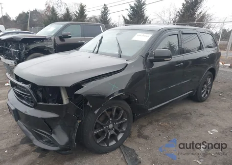 2015 Dodge Durango R/T z USA, uszkodzony, nr VIN 1C4SDJCT4FC128287